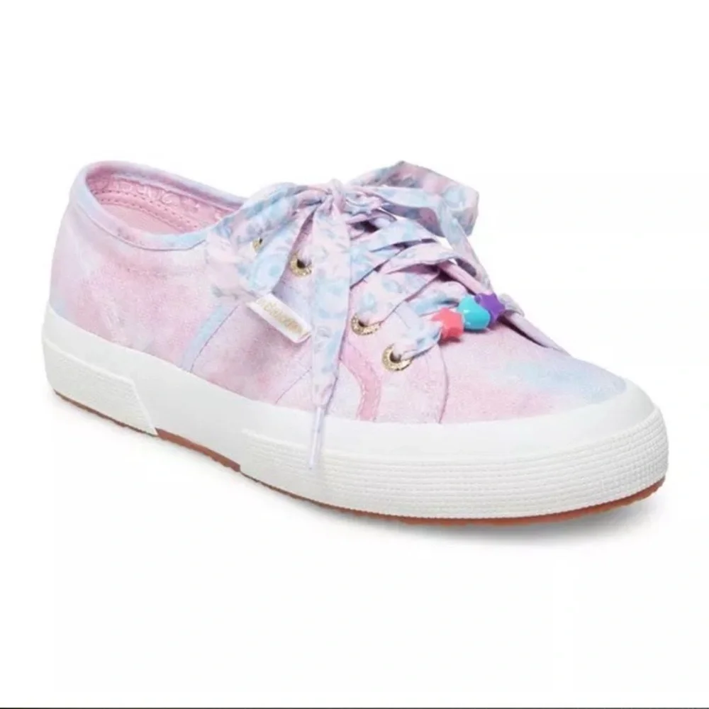 LoveShackFancy x Superga Cotton Candy Sneakers - Picture 2 of 13